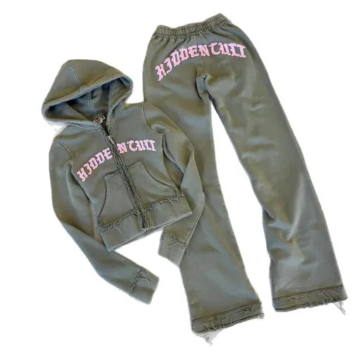 Ensemble Khaki Blush