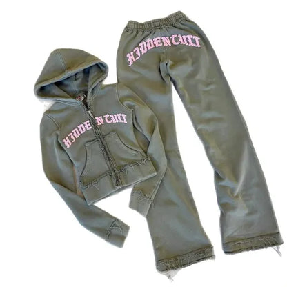 Ensemble Khaki Blush